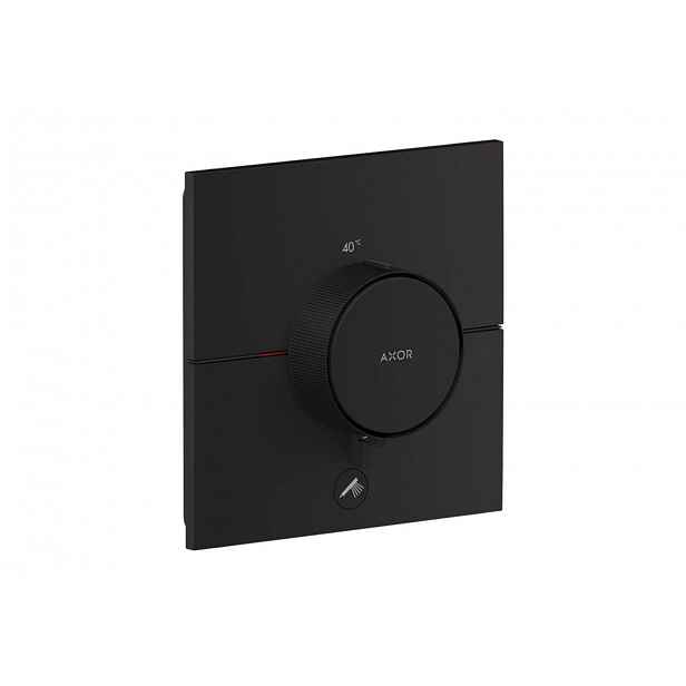 Axor ShowerSelect ID - Termostatická sprchová baterie pod omítku, HighFlow, matná černá 36777670