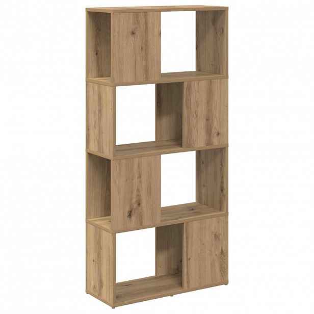 vidaXL Sestava TV skříněk 60 x 24 x 125,5 cm Hnědá Kompozitní dřevo