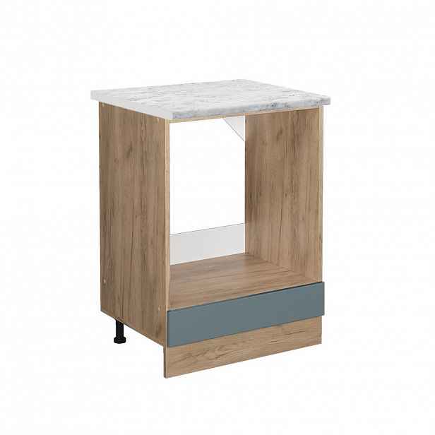 Vicco SKŘÍŇKA NA VESTAVĚNOU TROUBU R-Line Modrošedá 60 cm PD Mramor