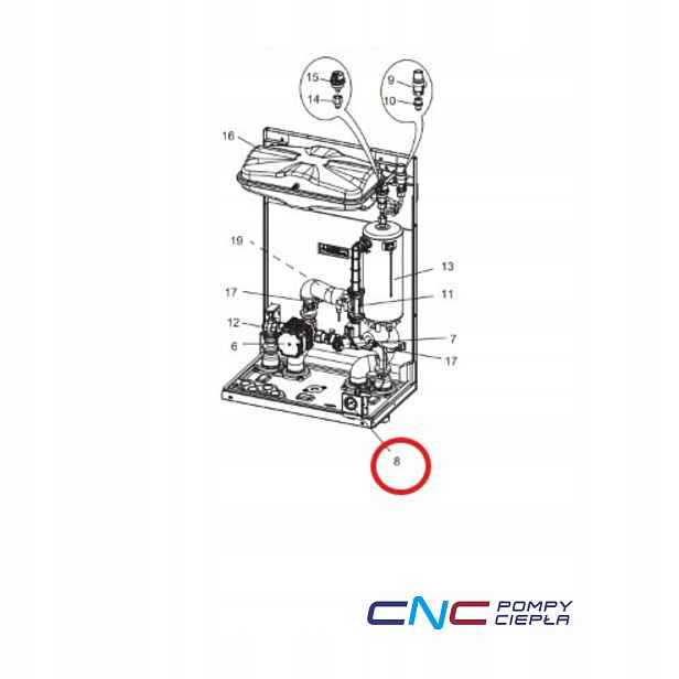 245172 S70C20205 Manometer Manometr pro tepelná čerpadla Mitsubishi část zam