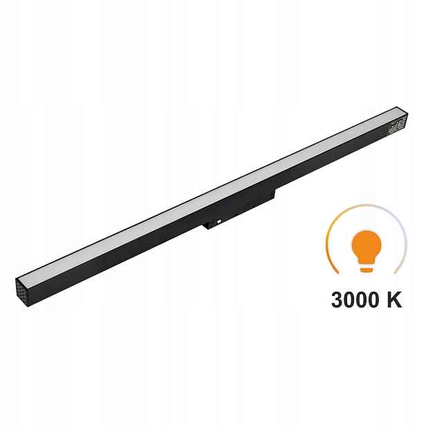 Lineární Led reflektor Flood 20W 3000K Teplý Smart Track 48VDC