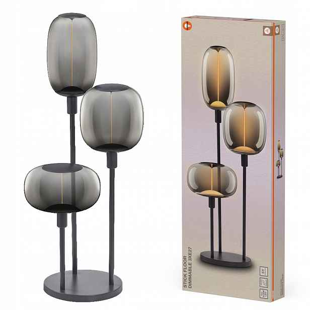 Stojací stolní lampa E27 Šedá Decor Osram