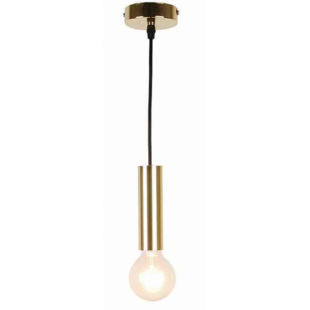 Candellux Závěsná lampa Dallas zlatá kovová Ø90 cm E27 1x40W IP20