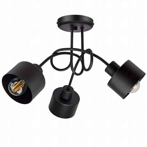 Stropní Svítidlo Lustr Loftová Smyčka Edison Led