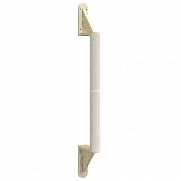 vidaXL Nástěnné škrabadlo pro kočky 109 cm sisal