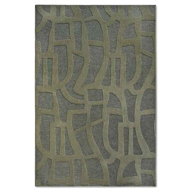 AKCE: 💧🛡️200x290 cm Kusový koberec Villeroy & Boch 106141 Green + aplikovaná impregnace, zelená, ložnice, Villeroy & Boch