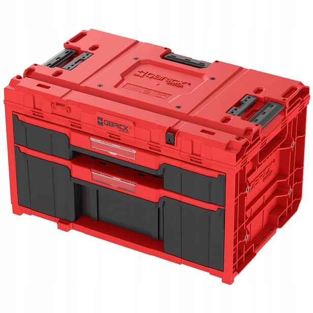 Nástrojová skříň Qbrick System One Drawer 2 Plus Toolbox 2.0 Red Uhd