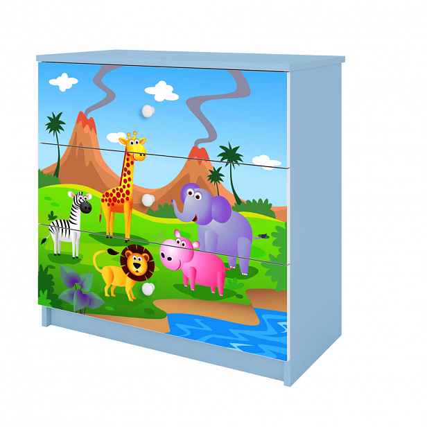 RAUMHIRSCH FURNITURE KOMODA Babydreams Safari 81/81/41