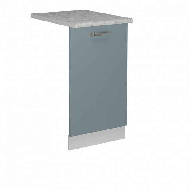 Vicco ČELNÍ PANEL MYČKY R-Line Modrošedá 45 cm s pracovní deskou