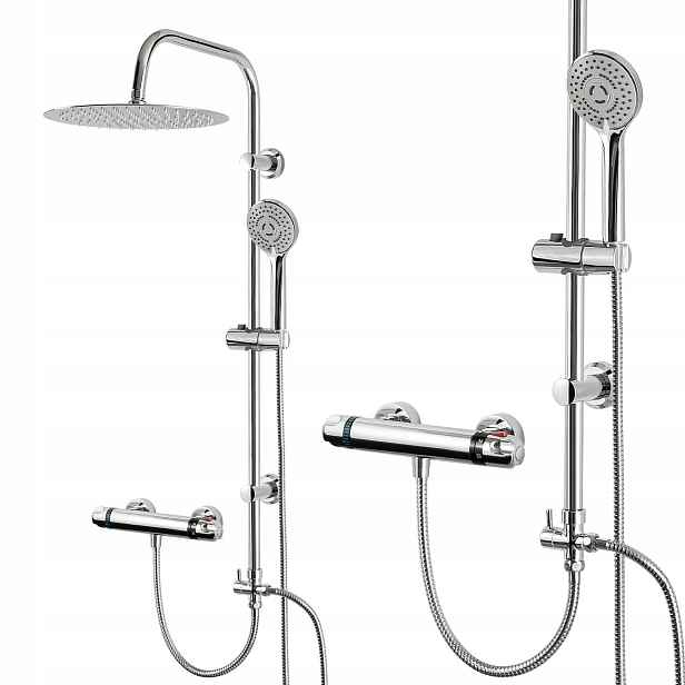 Sloupek Do Sprchového Koutu Sprchy Sannit Baterie Termostat
