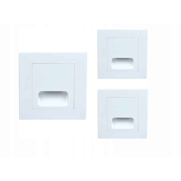 3x Halogenové Led schodišťové objímky na schody Osvětlení schodů