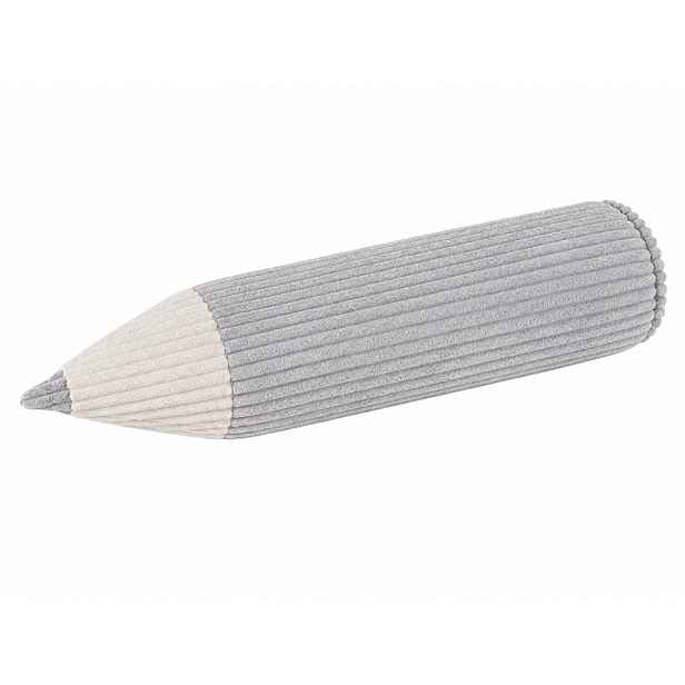 Dětský mantinel TUŽKA z manšestru Zvolte barvu: Šedá, Zvolte rozměr: 15x100 cm