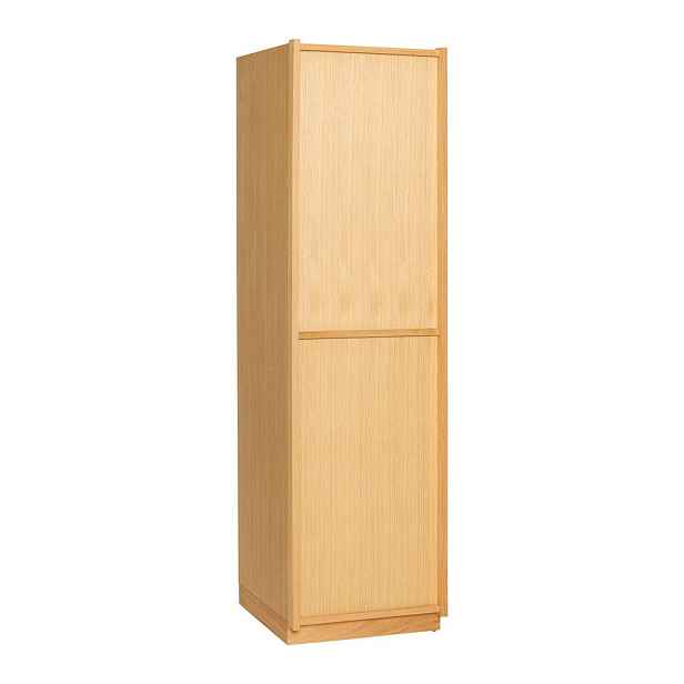 Skříňka v dekoru dubu v přírodní barvě 50x181x55 cm Kura – Hübsch