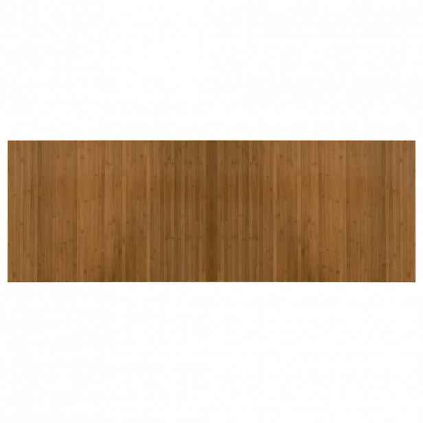 vidaXL Koberec obdélníkový hnědý 70 x 200 cm bambus