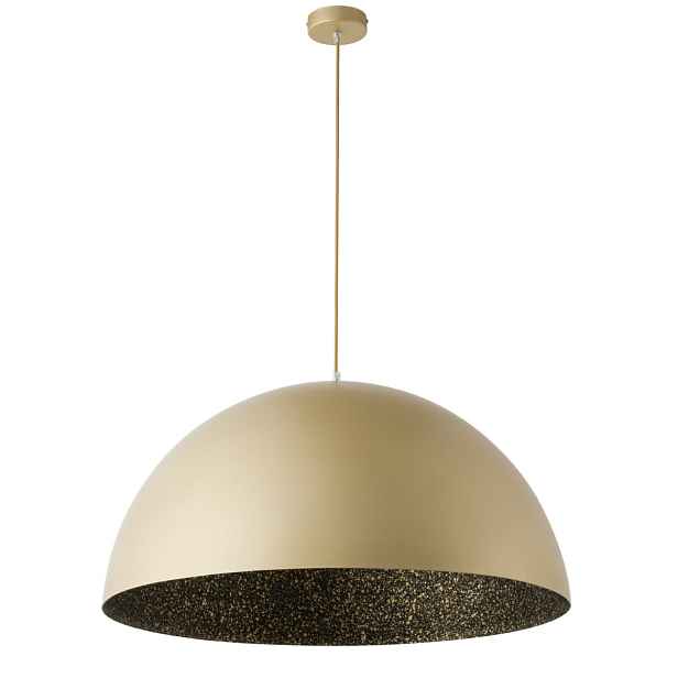 Závěsná lampa zlatá černá 35 cm loft, dekorativní, moderní obývací pokoj Sigma