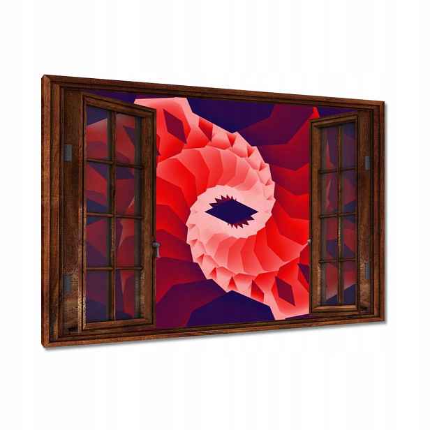 Obrazy 90x60 Červená zatáčka
