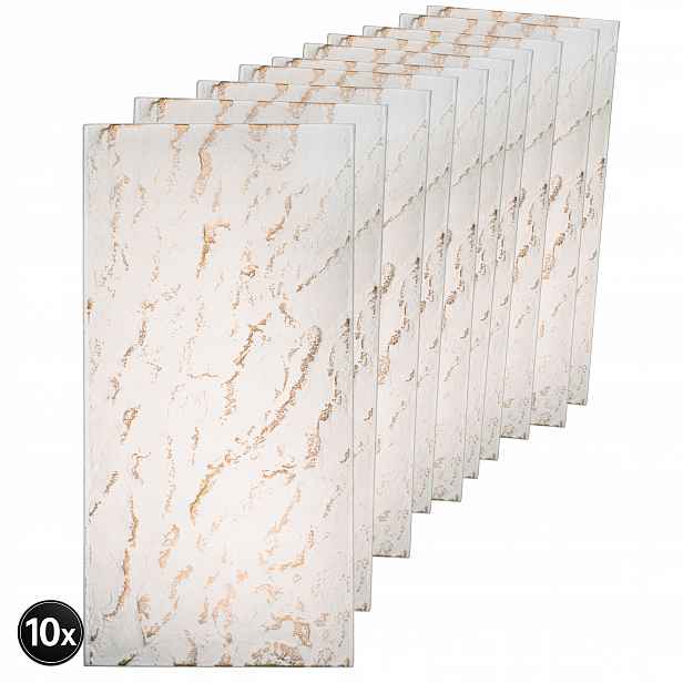 3D panely Stone Kašmír Gold 100x50 cm Nástěnné Dekorativní Polystyren 5 m²