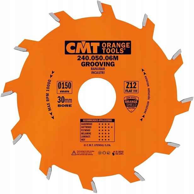 Cmt Drážkovací pila Z12 150x30x5,0 mm
