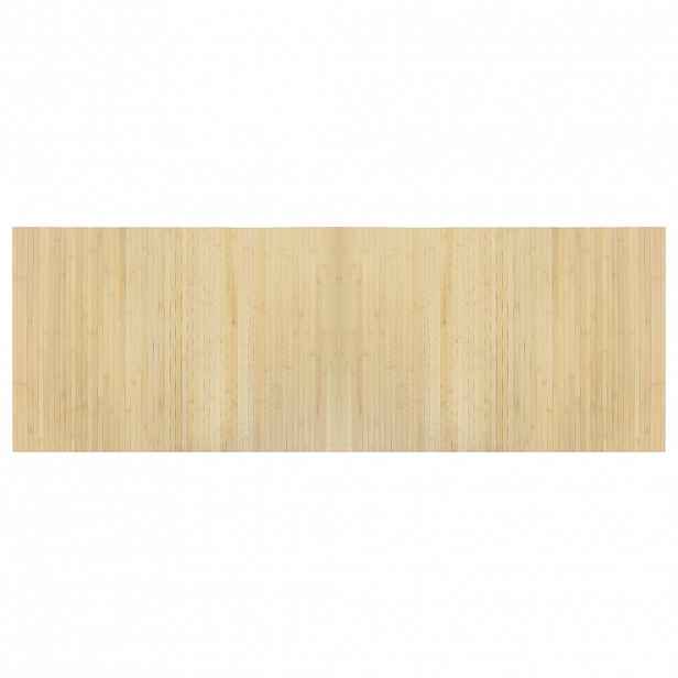 vidaXL Koberec obdélníkový světle přírodní 70 x 200 cm bambus