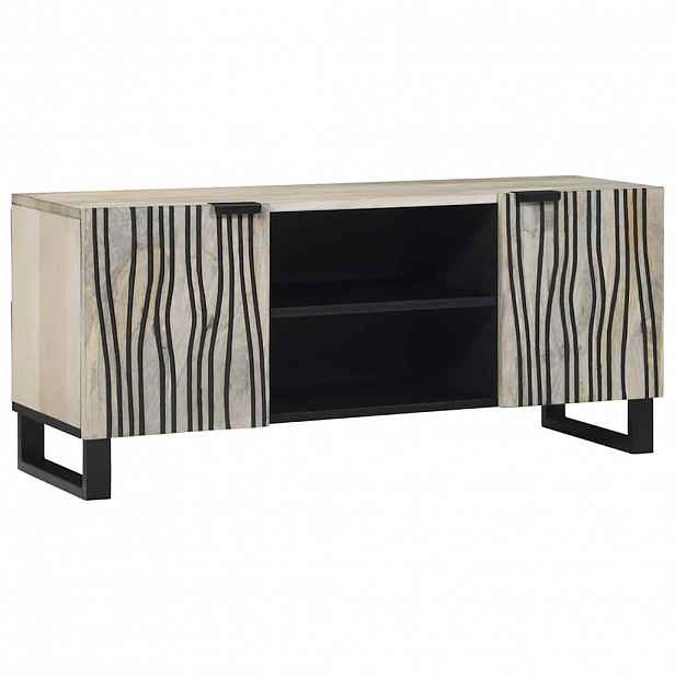 vidaXL TV jednotky 105 x 33 x 46 cm Bílá Kompozitní dřevo
