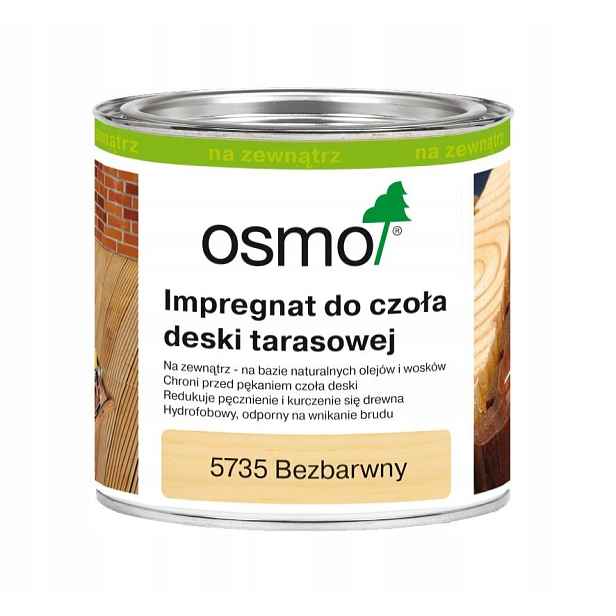 Impregnát čela prkna Bezbarvý Osmo 2,5L 5735