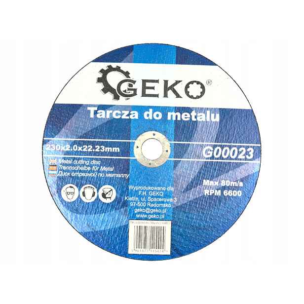 Kotouč na kov 230 x 2,0 x 22,23 mm, odolný