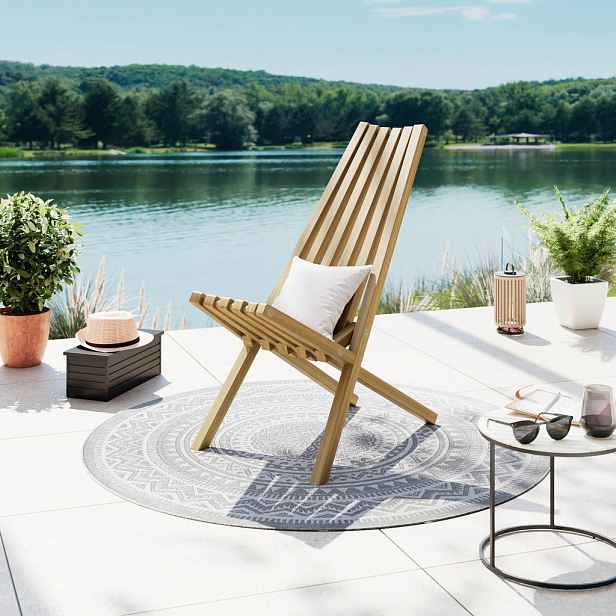 Ambia Garden ZAHRADNÍ RELAXAČNÍ ŽIDLE, dřevo