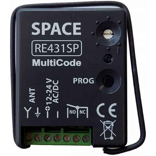 Radiopřijímač Came Space RE431SP – 1 kanál