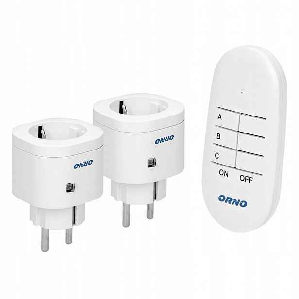 Sada bezdrátových zásuvek OR-GB-439(GS) schuko