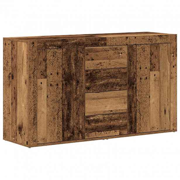 vidaXL Servírovací skříň Staré dřevo 120 x 36 x 69 cm Kompozitní dřevo