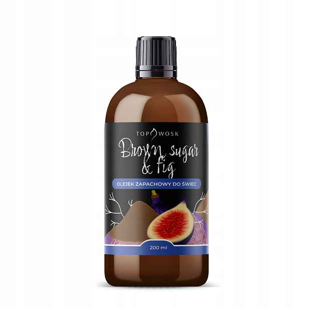 Vonný olej do svíček Hnědý cukr a fíky 200 ml