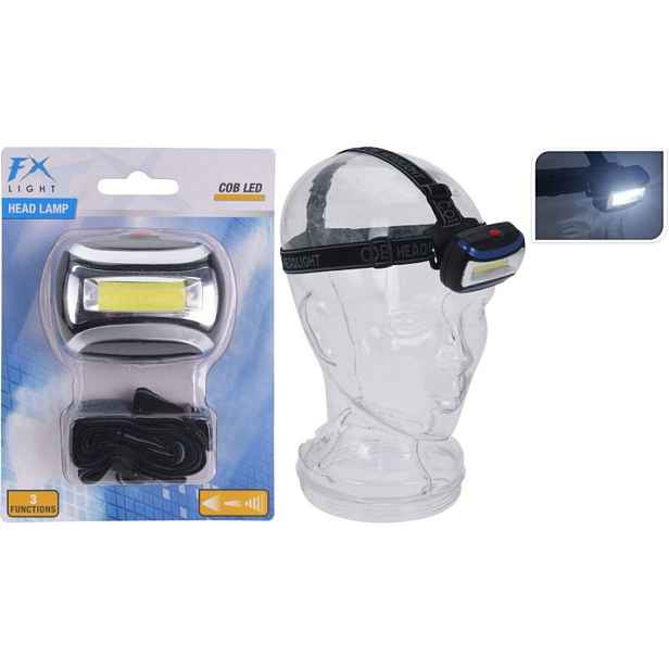 EXCELLENT HOUSEWARE Čelovka LED 100 Lumen modrá KO-CY8900240modr