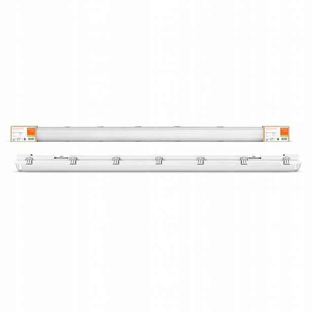 Lampa Hermetická prachotěsná IP65 IK08 Šedá Dampproof Ledvance