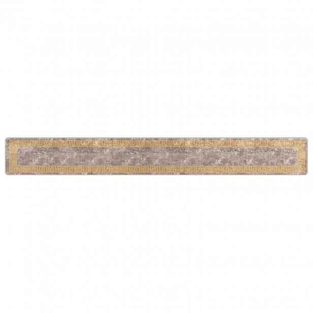 vidaXL Běhoun MARSA Šedá 50 x 400 cm Polyester a PVC
