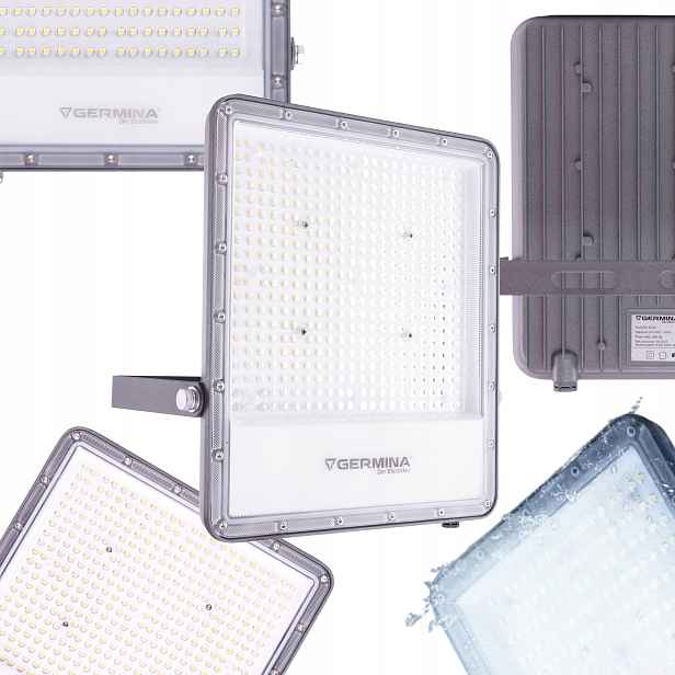 Halogenový Led reflektor 300W 30000lm IP65 voděodolná fasádní lampa