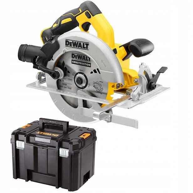 Ruční Akumulátorová Kotoučová Pila 184 mm 18 V +tstak DeWALT DCS570NT