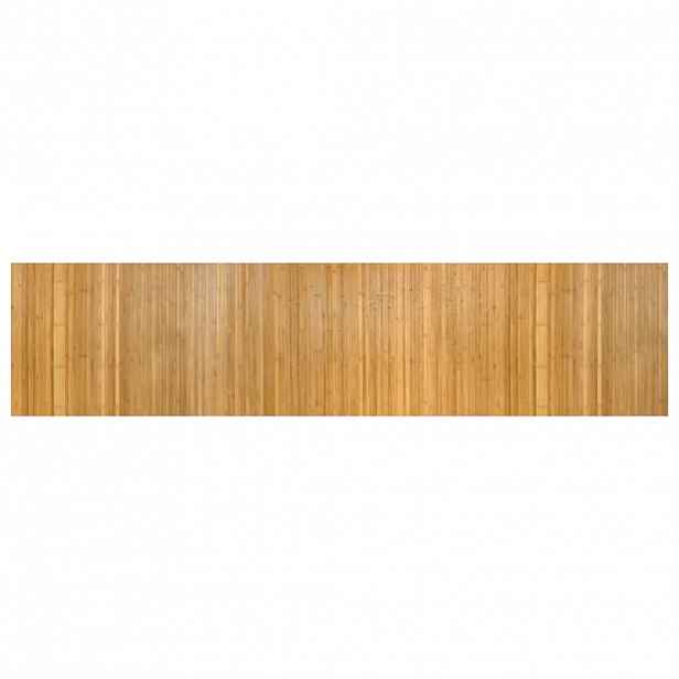 vidaXL Koberec obdélníkový přírodní 70 x 300 cm bambus