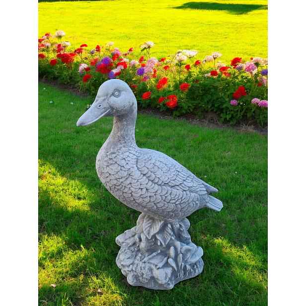 Betonová zahradní figurka Kachna figurky do zahrady