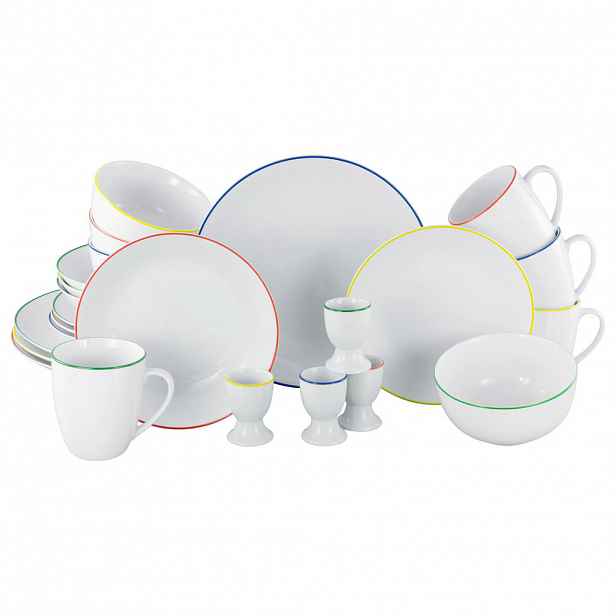 Creatable KOMBINOVANÁ SOUPRAVA Luna Color Line 24dílné