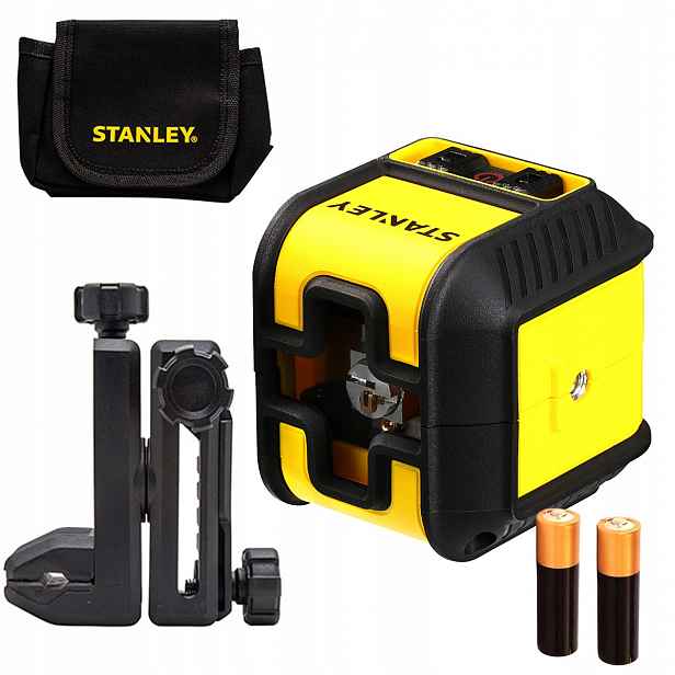 Křížový laser Stanley Cubix STHT77498-1 červený