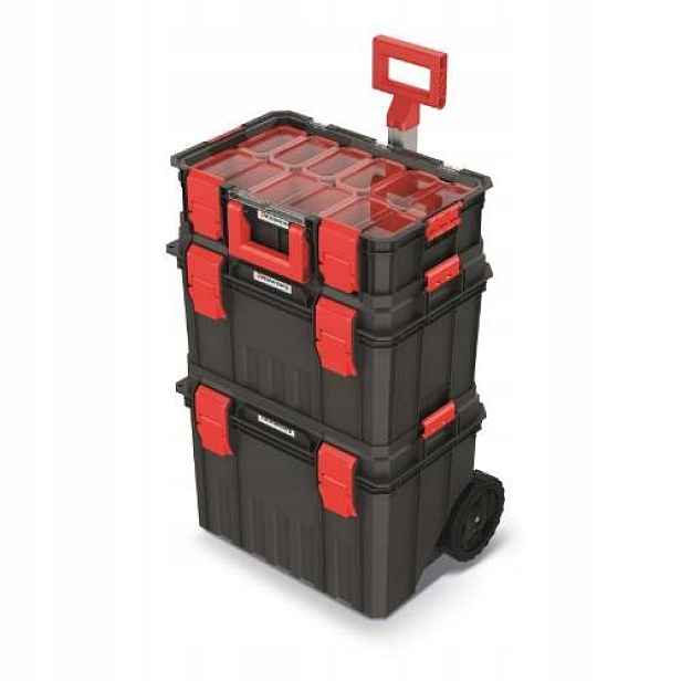 Set kufrů a oragnizérů Modular Solution, 530x355x825 mm, 22",Kistenberg