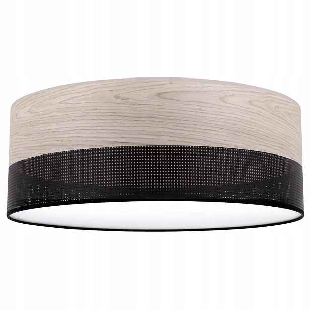 Stropní Svítidlo Stropní Svítidlo Lustr Černá 40 CM Do Ložnice Obývacího Pokoje Stínidlo 3X E27