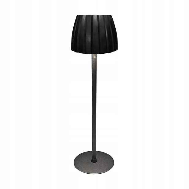 V-tac Stolní noční lampa 2,7W Led 34 cm nabíjení Usb, stmívatelná, černá