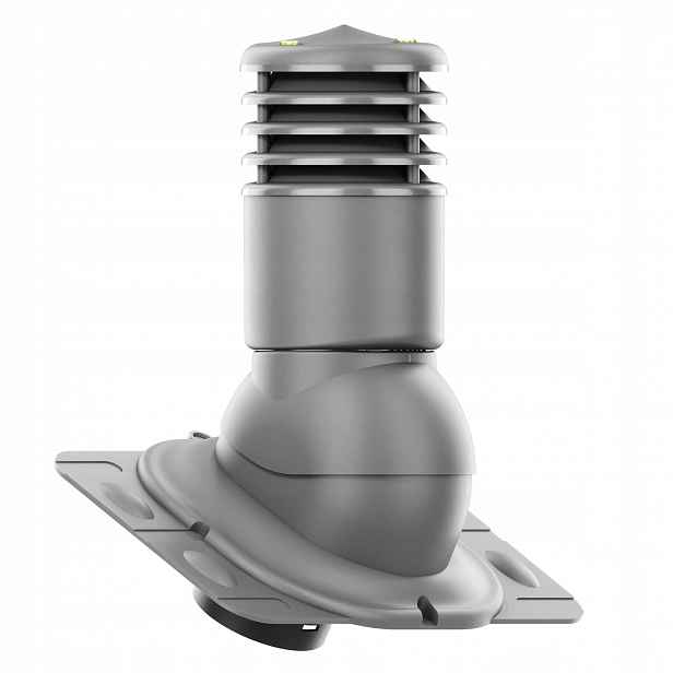 větrací komín Izolovaný o průměru 150 mm Univerzální Grafit 7024