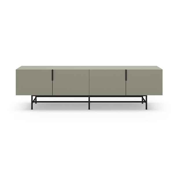 Zelenošedý TV stolek 200x54,5 cm Eldia – Marckeric