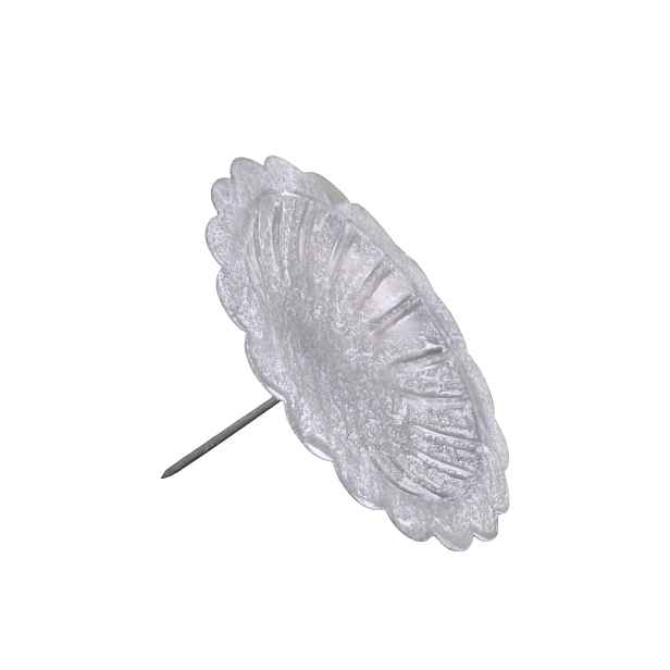 Zinkový antik zapichovací stojan na svíčku na věnec - Ø 10*6 cm Chic Antique