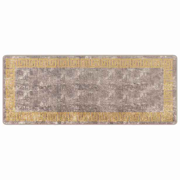 vidaXL Běhoun MARSA Šedá 80 x 200 cm Polyester a PVC