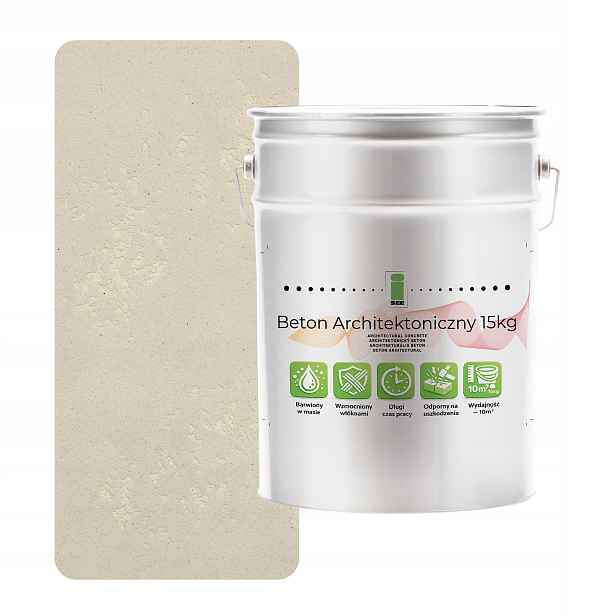 Vnitřní architektonický beton 15 kg Světle béžový F751 Loftový efekt