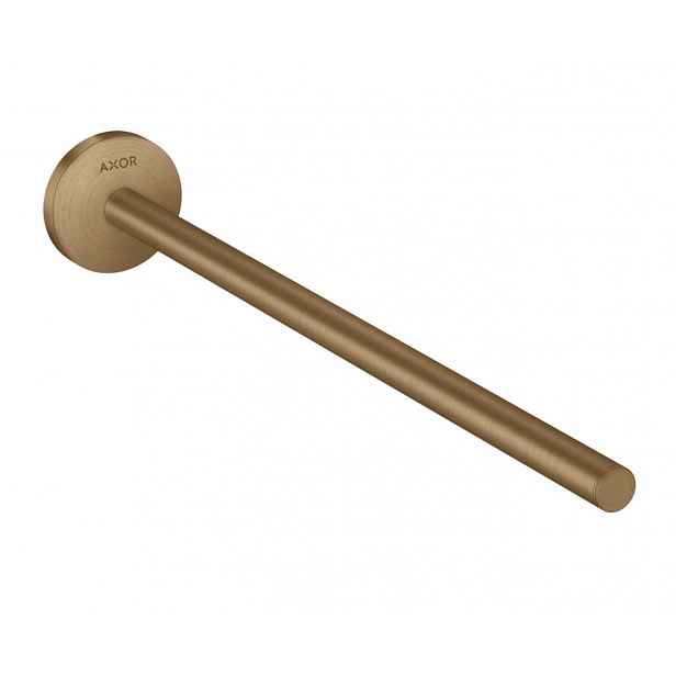 Axor Universal Circular - Držák ručníku, délka 35 cm, kartáčovaný bronz 42826140