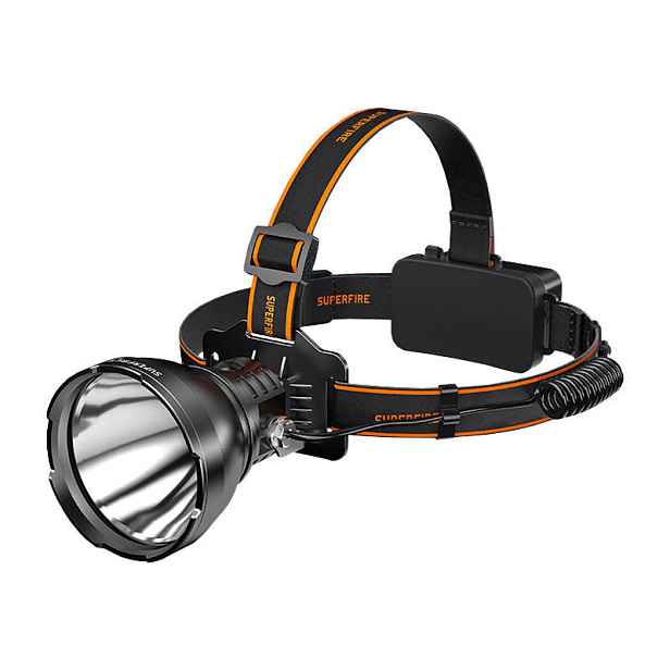 Čelovka Superfire HL60 - 2300 lm, 4 režimy, 330 m, 36W LED
